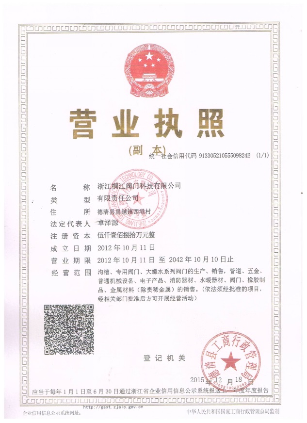 Zhejiang TongJiang Holdings Company 品質管理 2